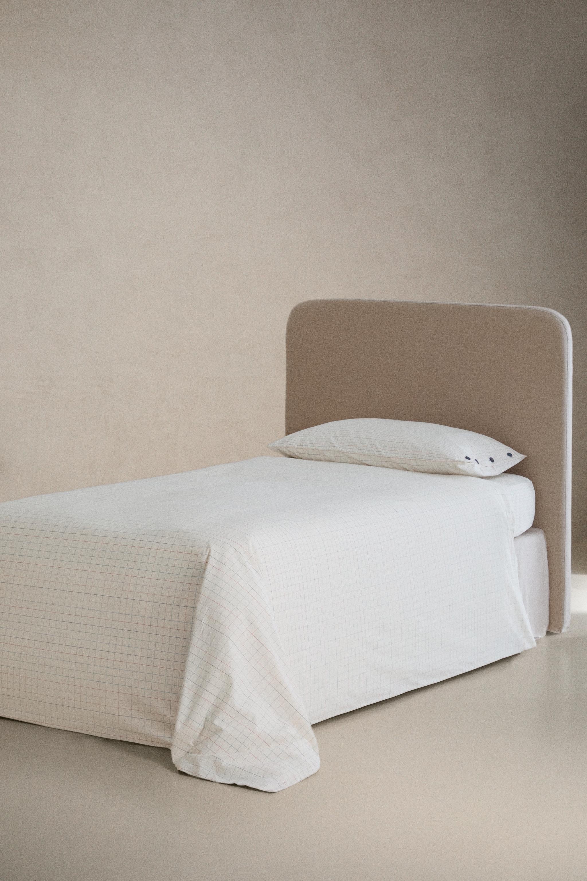 COUETTE ENFANT COTON CARREAUX